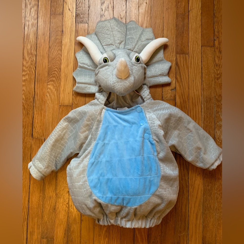 Dinosaur Triceratops 0-6 Months Infant Halloween Costume